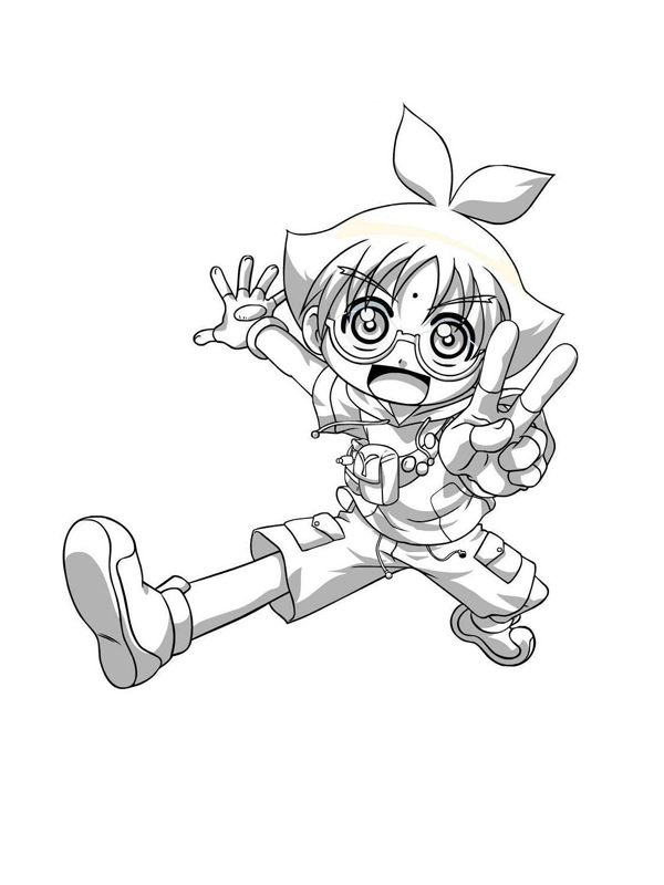 coloriage bakugan marucho